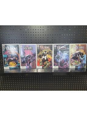 Marvel Venom Lethal Protector Comic Set #1-5 Collector's Gem